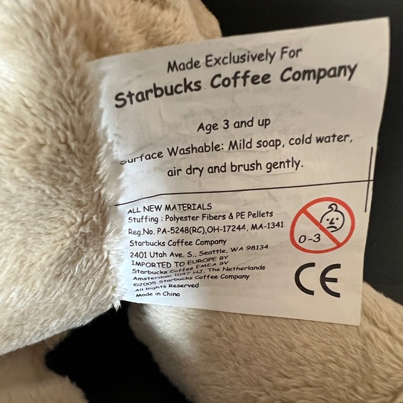 2005 Starbucks Bear - Pike’s Place Market. Collectible - Picture 8 of 8
